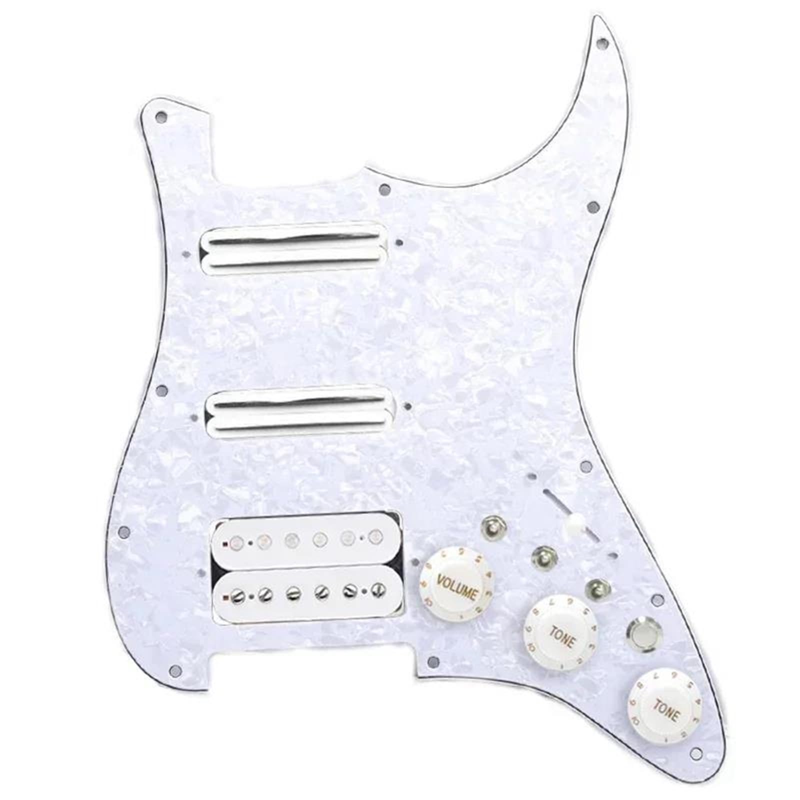 Części Pickguardów Do Gitary Elektrycznej Gitara SSH Coil Splitter Wstępnie Okablowana Maskownica