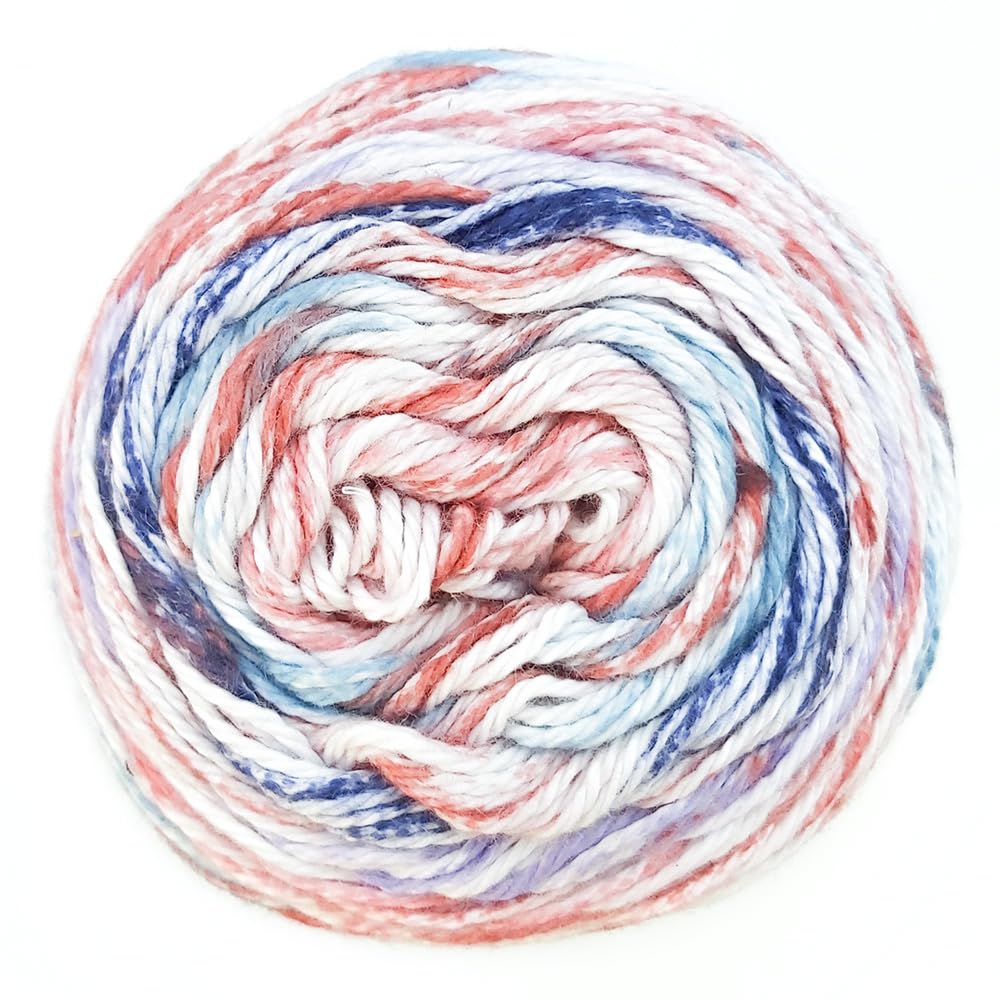 James C Brett Cotton Waves Double Knitting 100% Cotton (WV02 Tranquil, 1 Ball) โ image 1