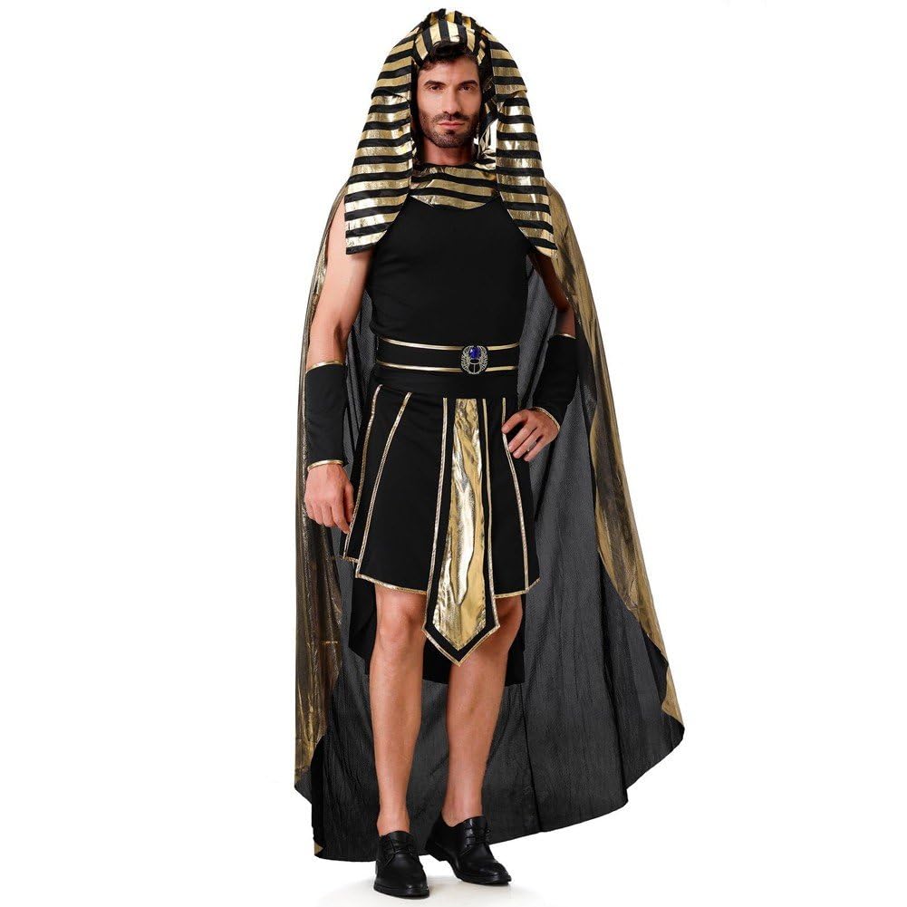 COSTUME EGIZIANO FARAONE ADULTO TG. M - M - Party Store