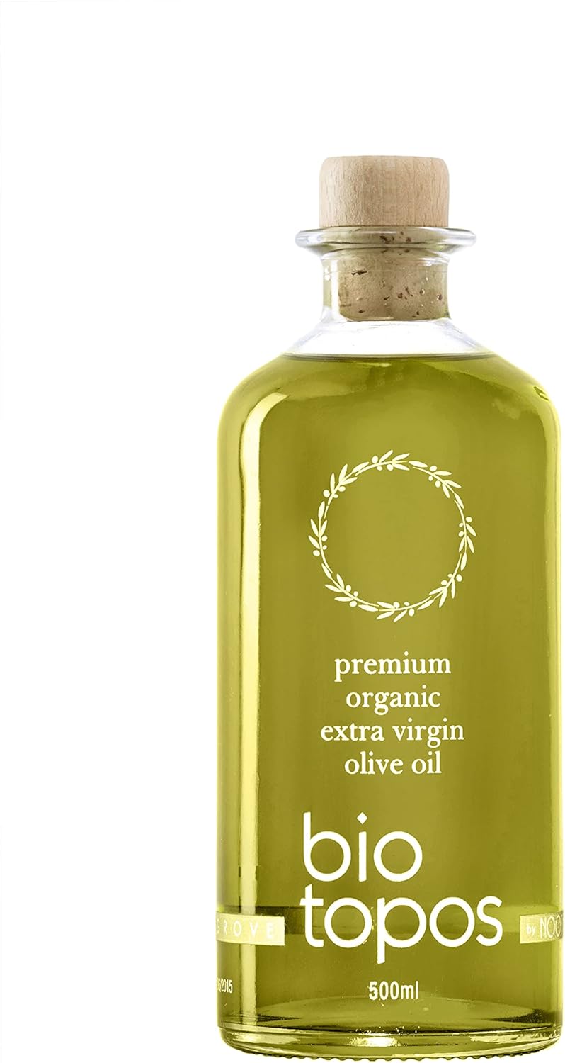 Biotopos, Early Harvest Organic Greek Extra Virgin Olive Oil, Ideal for