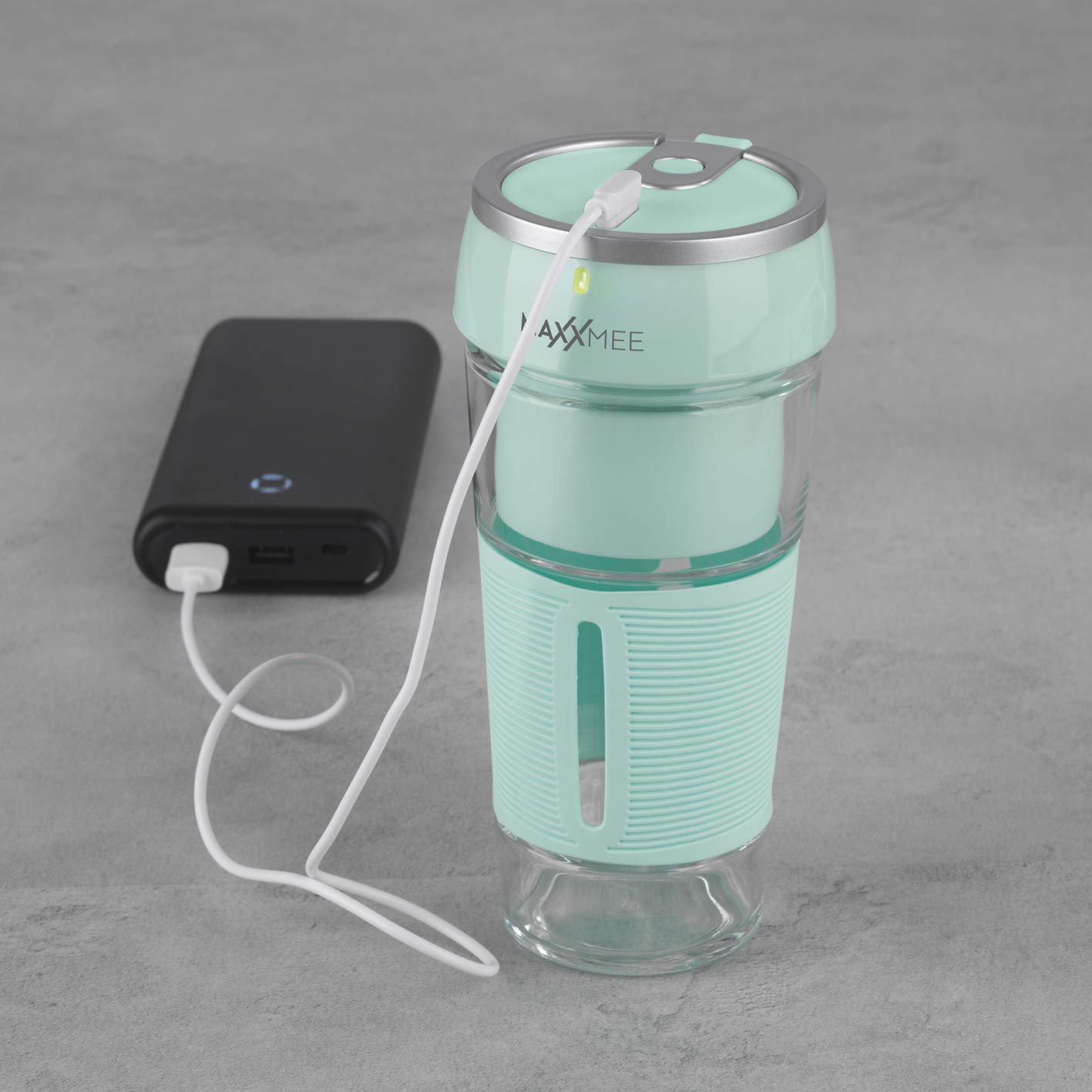 Draagbare mixer, blender, smoothiemaker, 400 ml, blender, smoothiemaker, blender, fles, USB, smoothiemaker voor onderweg met 6 messen en reinigingsborstel, mini-mixer, smoothie mixer voor reizen Draagbare mixer, blender, smoothiemaker, 400 ml, blender, smoothiemaker, blender, fles, USB, smoothiemaker voor onderweg met 6 messen en reinigingsborstel, mini-mixer, smoothie mixer voor reizen