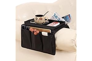 Sofa Armrest Organizer with Cup Holder: The Ultimate Organizer for Remotes, Drinks, and More