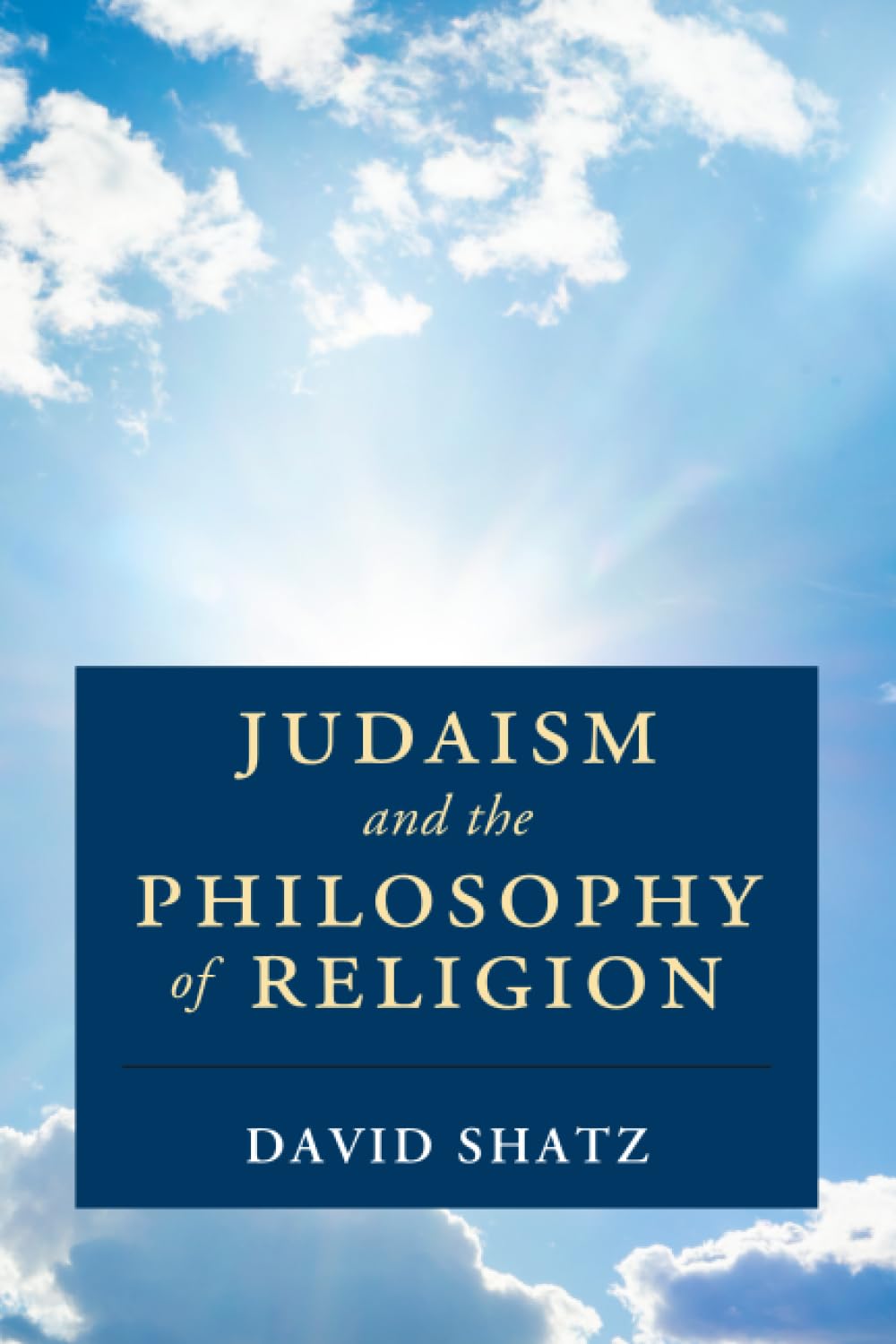 Judaism and the Philosophy of Religion (Cambridge Studies in Religion, Philosophy, and Society)