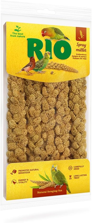 RIO Spray Millet – Natural Treat for All Birds