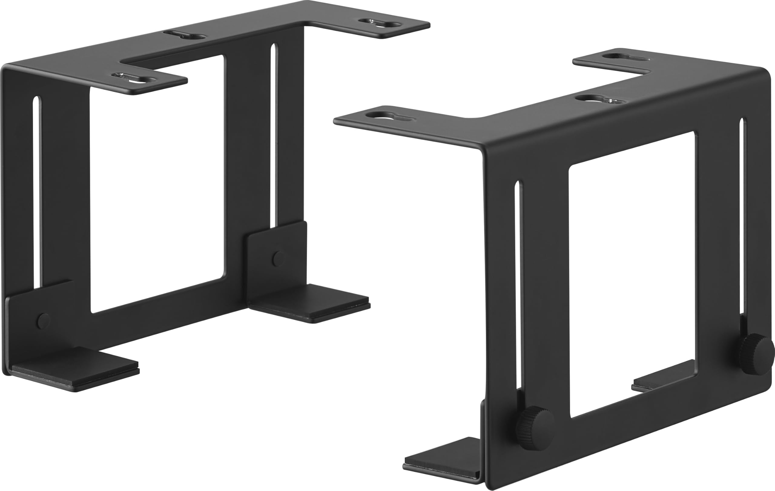 Amazon.co.jp: 山崎実業(Yamazaki) 可動式 デスク下 ゲーム機ホルダー