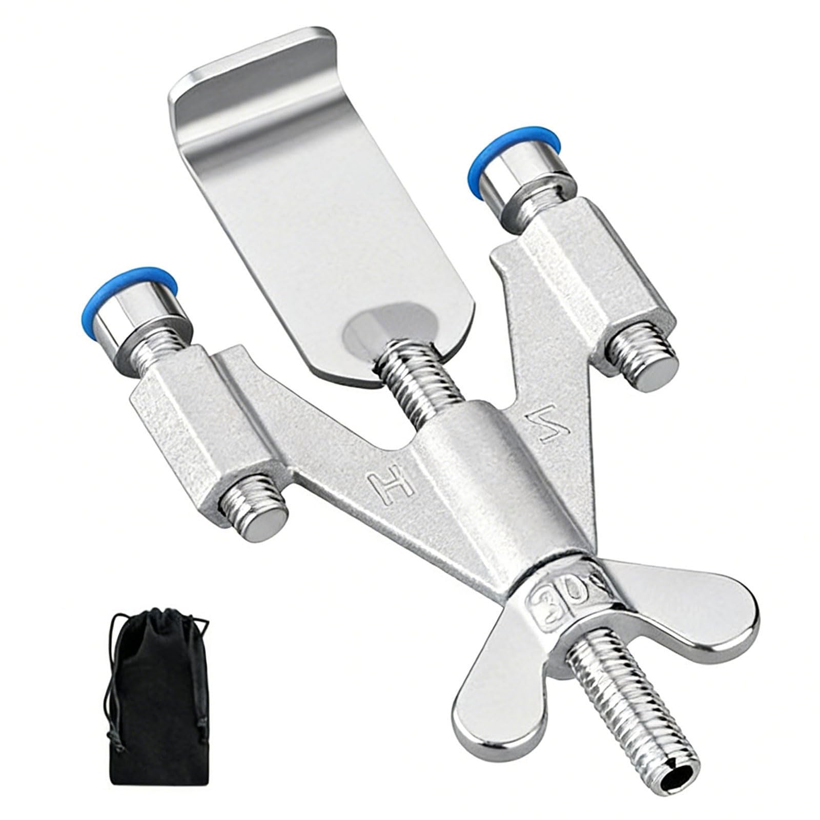 Msioytog D Modern Rustproof Metal Oor Stop Without Tool Suitable For All Floor Types Quiet & Secure Esign Not Slip Oor Owner