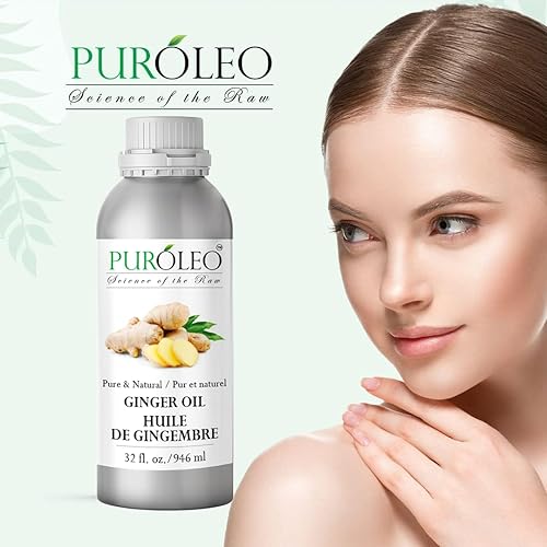 Miniatura 3 de Aceite esencial de jengibre PUROLEO, 32 onzas líquidas32.0 fl oz