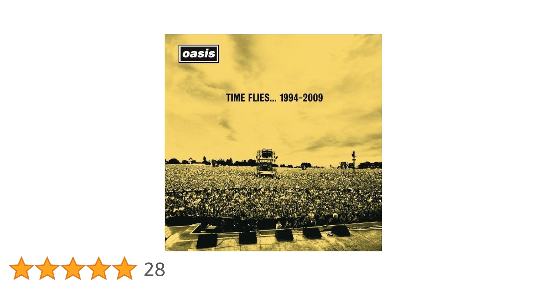【新品未開封】Oasis TIME FLIES... 1994-2009 LP Amazon.com: Time Flies1994-2009: CDs & Vinyl