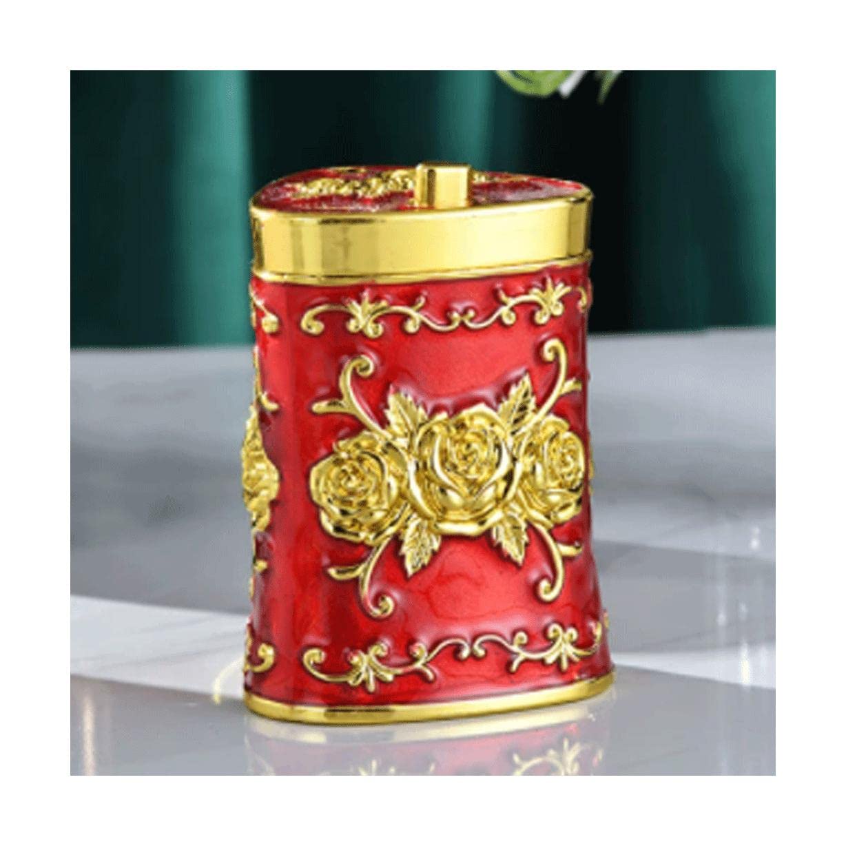 Wdwdw Style 4 Toothpicks Dispenser Toothpick Box Fashion Plastic Holder Vintage Push Type Case With Container