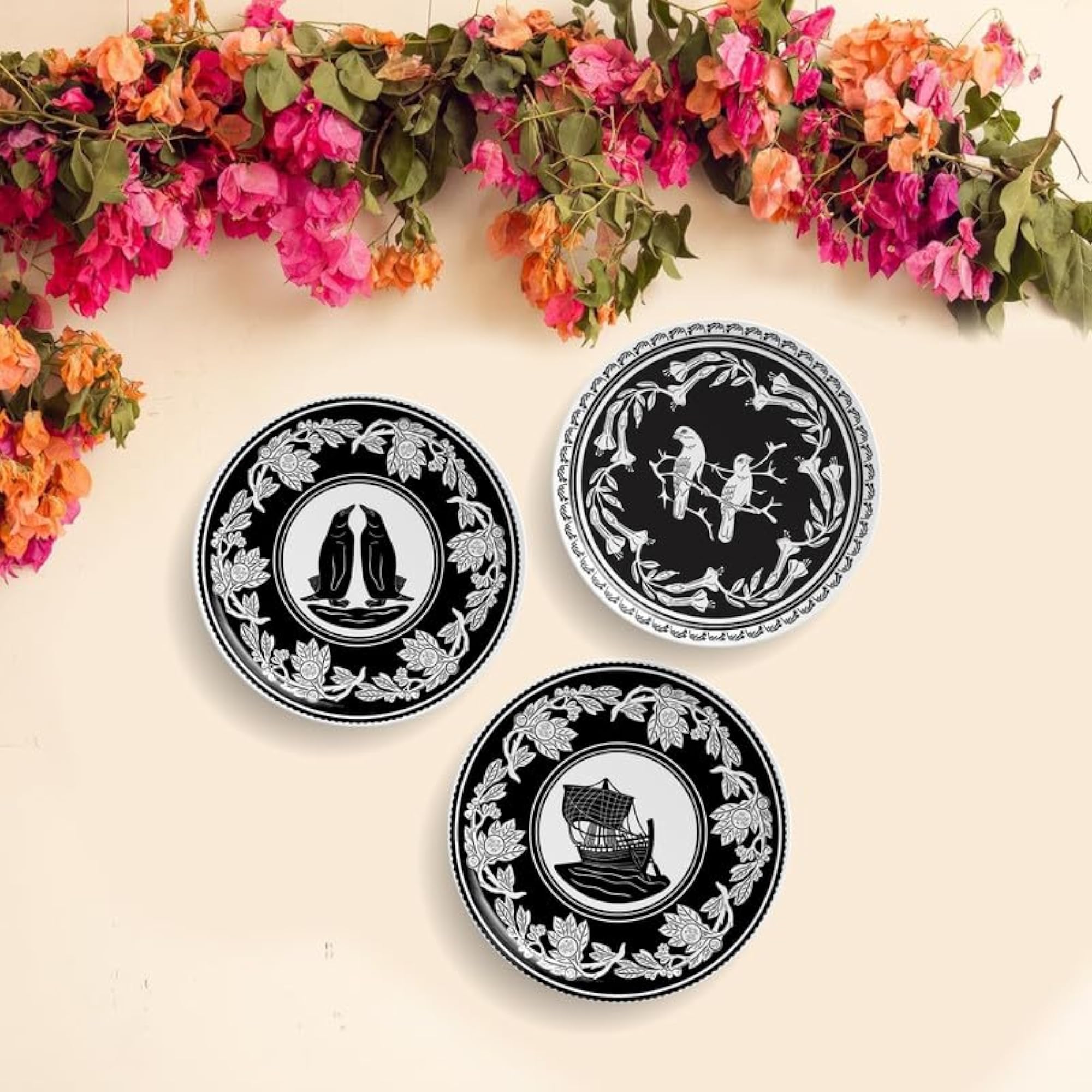 Ceramic Wall Plates for Home Decoration, Gift Items