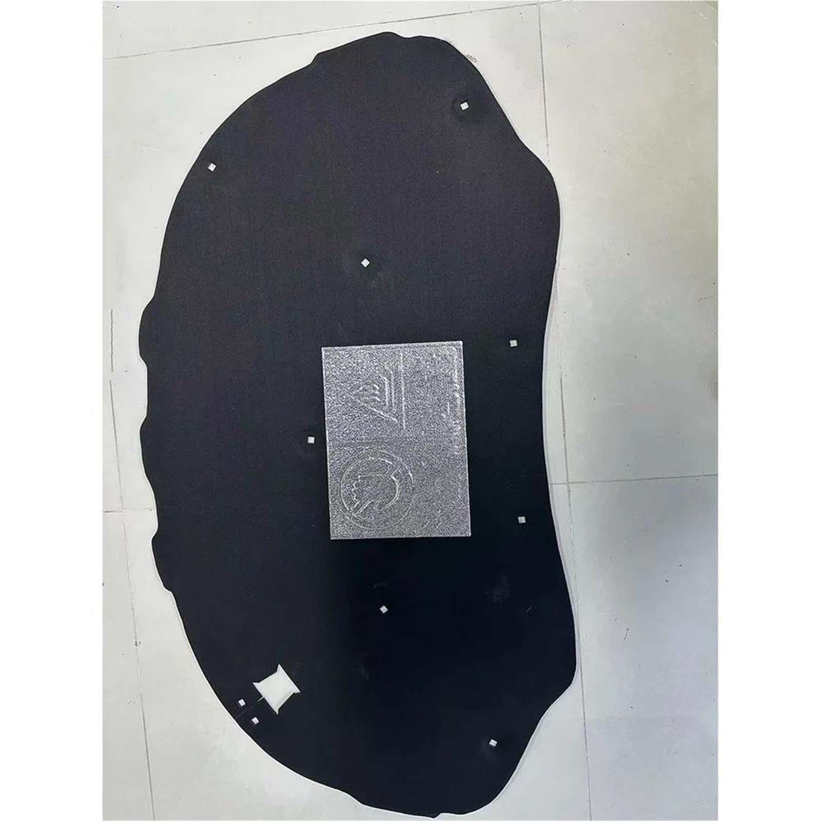 Yueyzhk Style A Sound Mat Car Hood Insulation Pad Engine Cover Liner Cotton Soundproof Heat Mat For Vw For Passat For Cc 2009~2017(Style A)