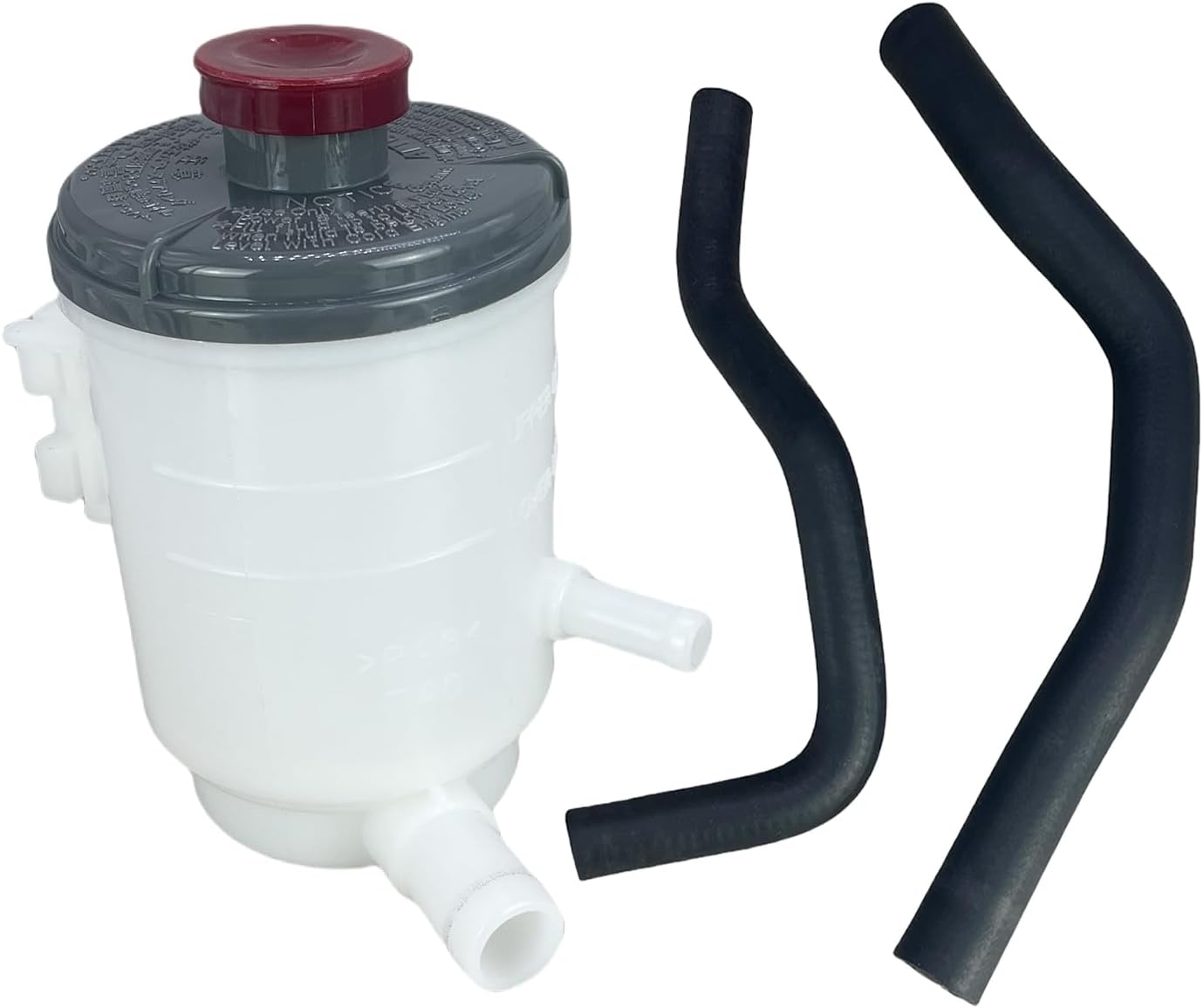 Power Steering Reservoir Tank with Suction & Return Hose Fit for 2008-2012 Honda Accord L4 2.4L Replace 53701-TA0-A01 53701TA0A01
