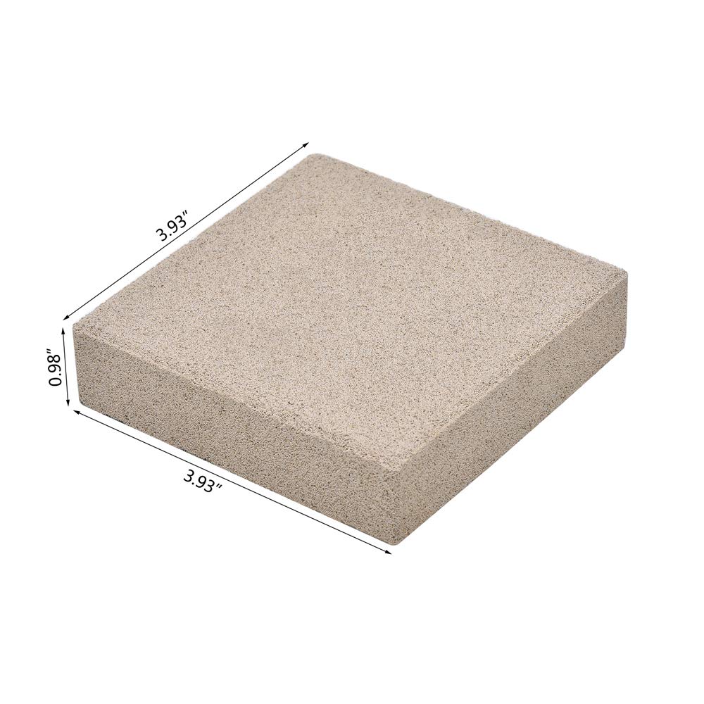Hipanda Placa de cerámica para acuario, 2 unidades, ladrillo de filtro biológico para peceras marinas y de agua dulce