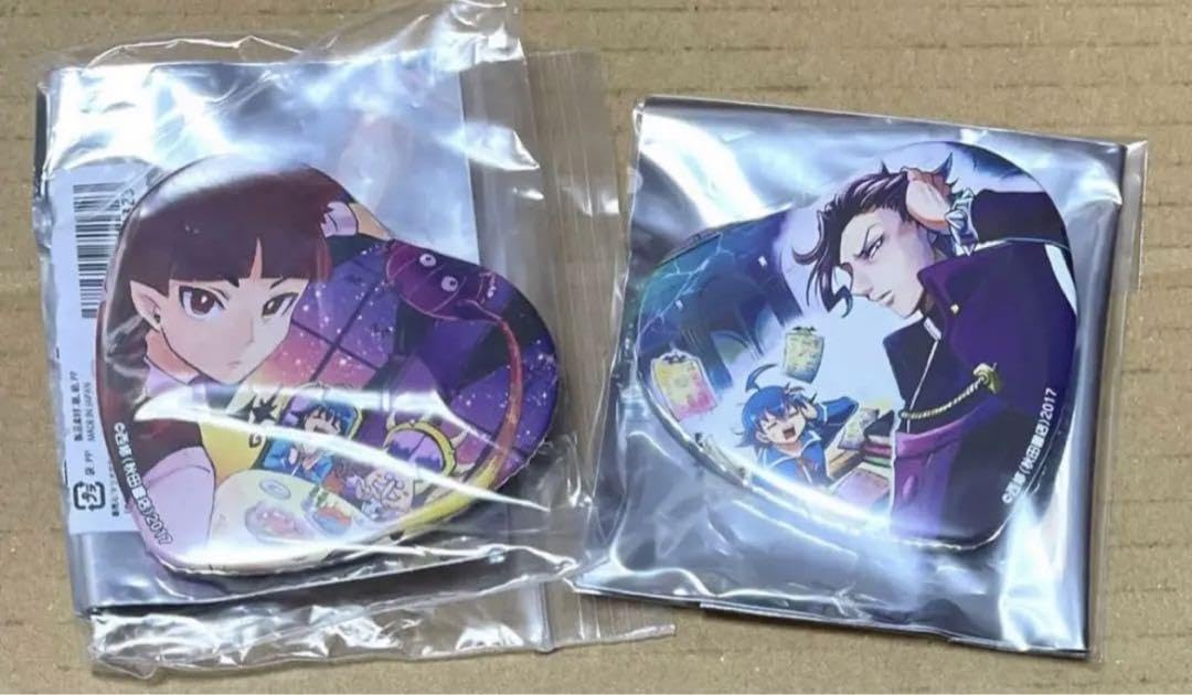魔入りました入間くん 魔入間 ハート缶バッジ　オペラ 魔入りました！入間くん トレーディングハート缶バッジ Blooming