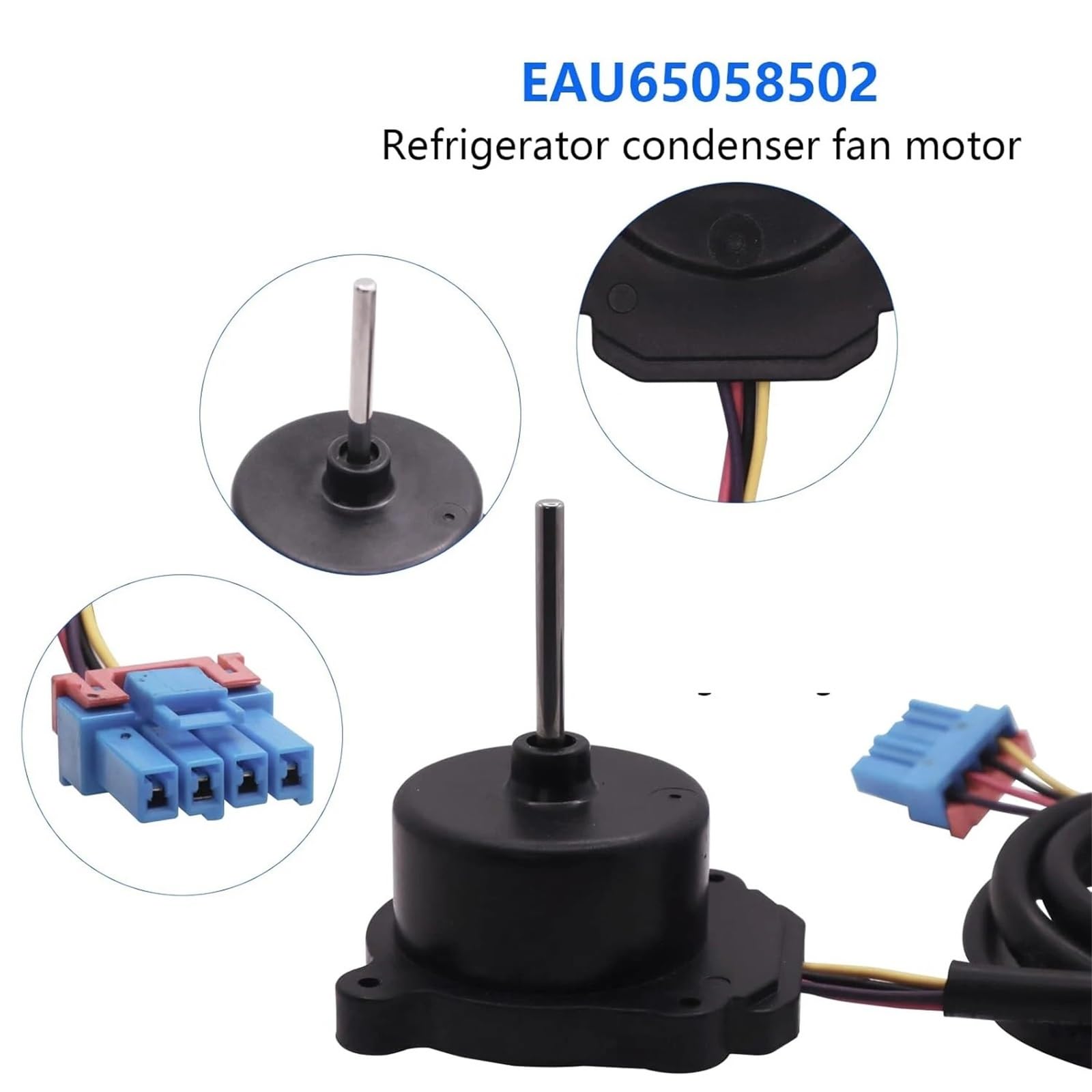 Motor De Ventilador De Condensador Compatible Con LG EAU65058502 EAU64843805, Repuesto For Refrigerador AP7178309 PS16662422 EAP16662422.