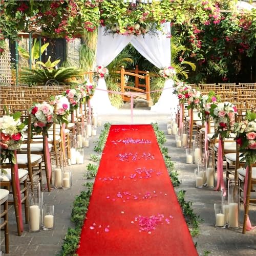 Tapis antidérapant de mariage violet anti-glisse et infroissable - 5