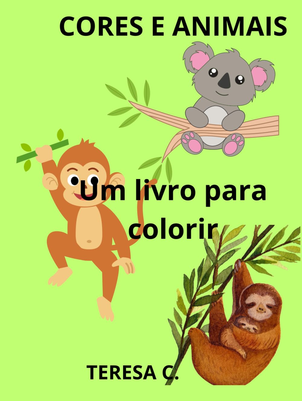 Cores&Animais: Um livro de colorir