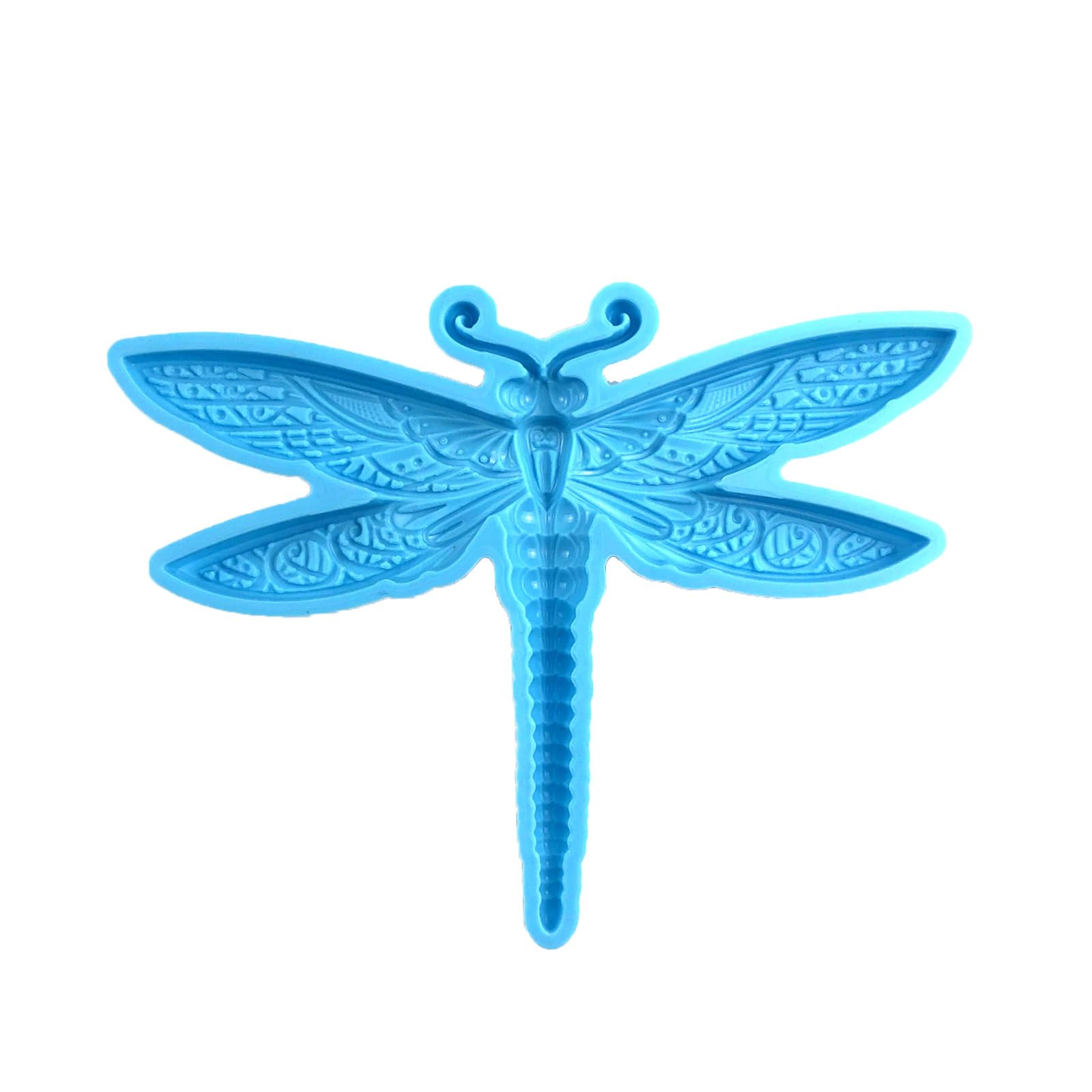 Luofang Blue Diy Embossed Dragonflies Silicone Mold For Wall Decorations And Hanging Ornaments Diy Craft Supplies Resin Casting Mould