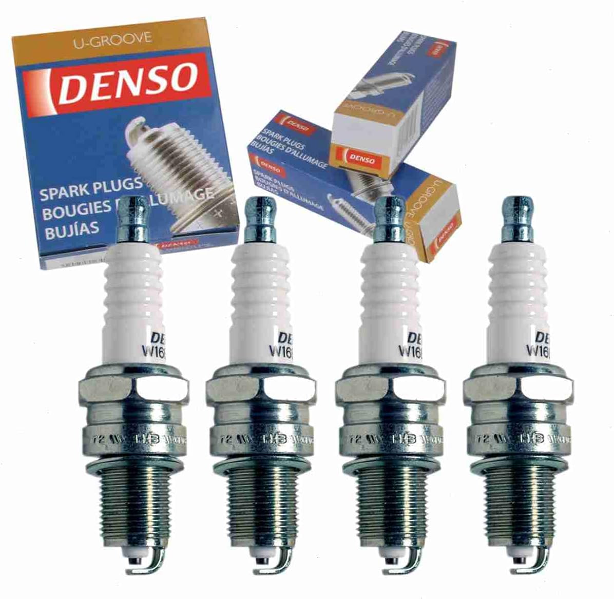 Spark Plugs & Glow Plugs For Honda Civic Del Sol 4 Pcs NGK V-Power Spark Plugs ZFR5F-11 - Fits 1996-2000 Honda Civic D16Y7/D16Y8 1.6L Engine Spark Plugs & Glow Plugs For Honda - Foto 5