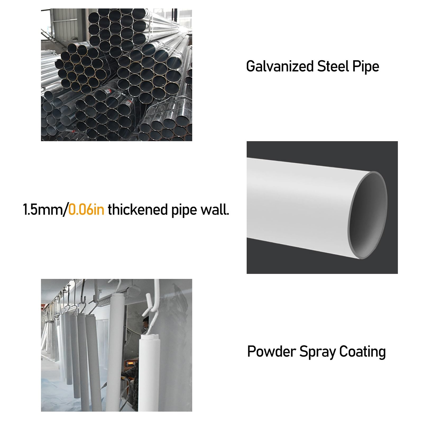 Este Soporte Universal para cámara de Seguridad, de 4 m/157 Pulgadas de Altura, es un Soporte Duradero para Uso doméstico y Comercial. Incluye una Jaula de Refuerzo para Montaje (Estilo C) q