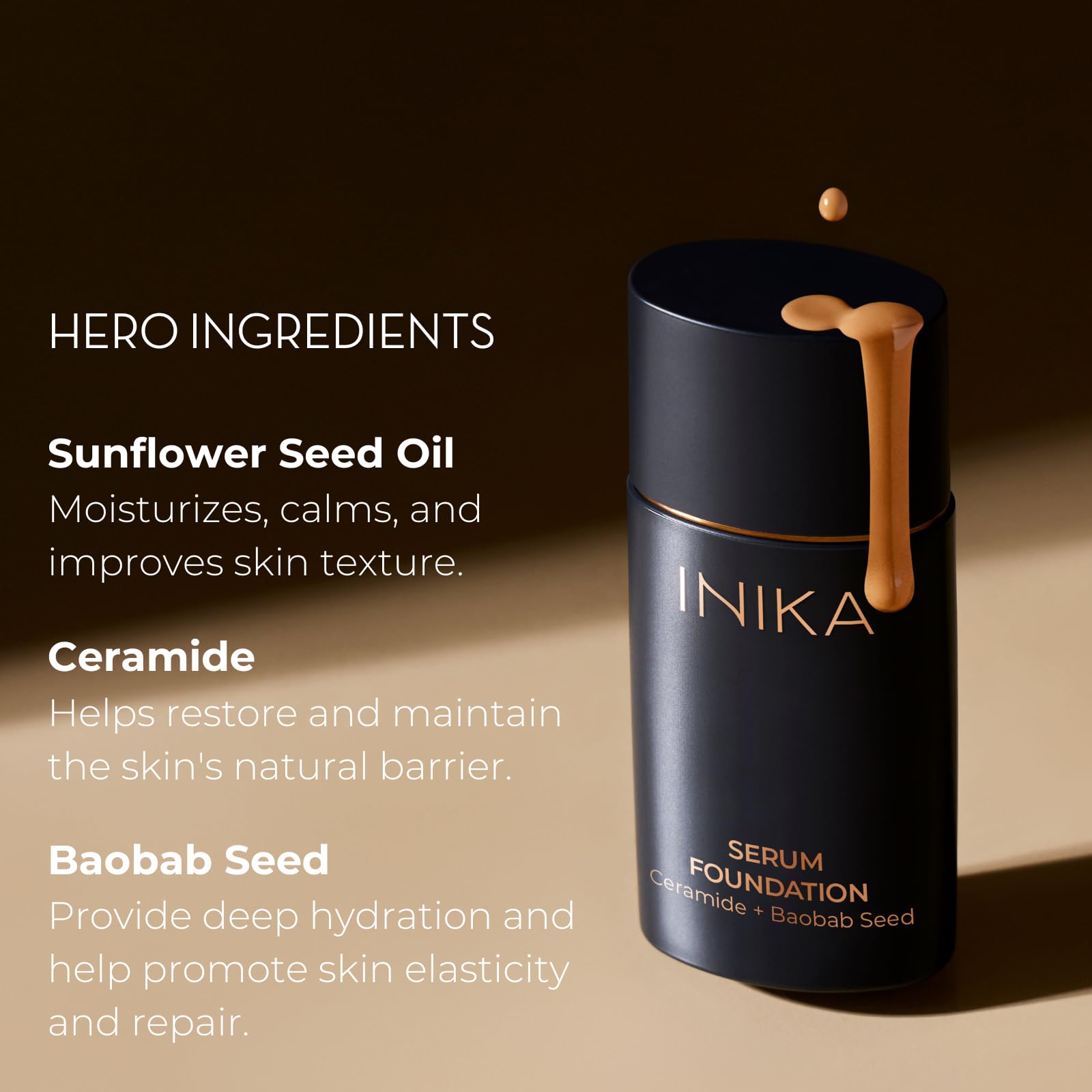 Amazon.com : Organic Serum Foundation | Vegan, Buildable Coverage