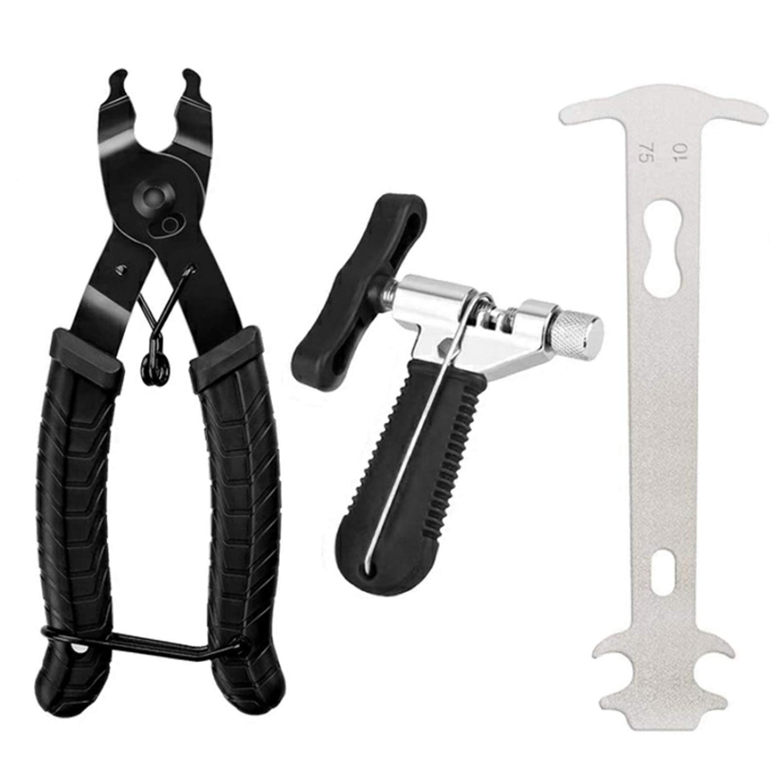 Bicycle Chain Tool, 3-Piece Bicycle Chain Tool, Bicycle Chain Tool, Chain Rivet, Bicycle Repair Tool Set for 7, 8, 9, 10, 11, 12 Speed Bicycle Chain Tool, Chain Riveter