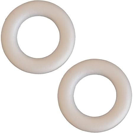 Amazon 布リース 発泡スチロール ハートリース60ｍｍ 横幅8ｃｍ 1個 リース おもちゃ