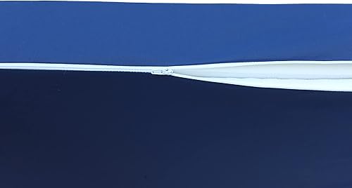 Miniatura 3 de Ginsimar Cojín impermeable para banco de patio al aire libre, cojín reversible, cojín de ventanilla, hongo, zapatero (azul marino, 70 x 16 x 2