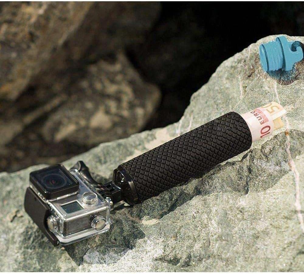 Navitech Floating Hand Tripod Handle Mount Grip - Compatible with WOLFANG GA300 4K60FPS Action Camera