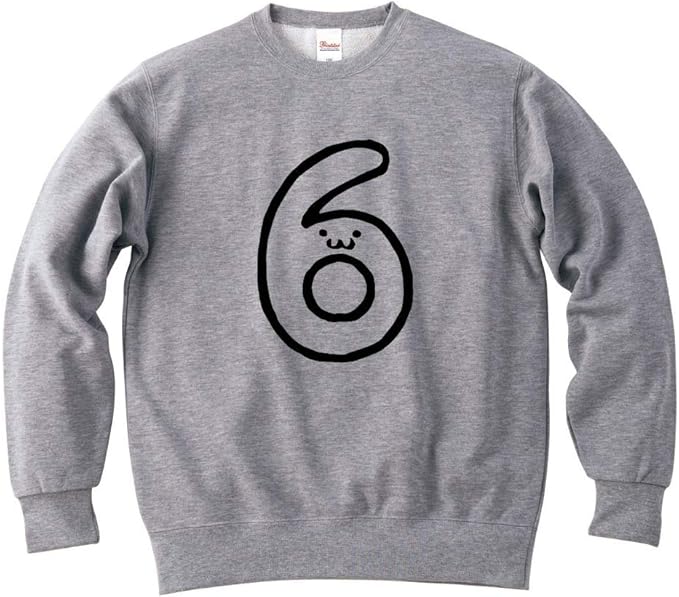 Amazon 6 ろく 六 Six 数字 ナンバー 記号 文字 筆絵 イラスト おもしろ スウェット トレーナー トレーナー パーカー 通販 Amazon 6 ろく 六 Six 数字 ナンバー 記号 文字 筆絵 イラスト おもしろ スウェット トレーナー トレーナー パーカー 通販