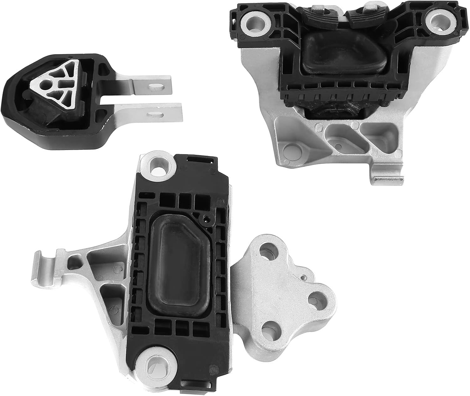 3 Pcs Front & Rear Engine Motor Mount Compatible for 2013-2016 Do-dge Dart 2.0L 2.4L Rear Torque Strut Mount Replacement for 3338 3364 3385, EM-4239 EM-4203, A5674 A5822 A5823 A5690