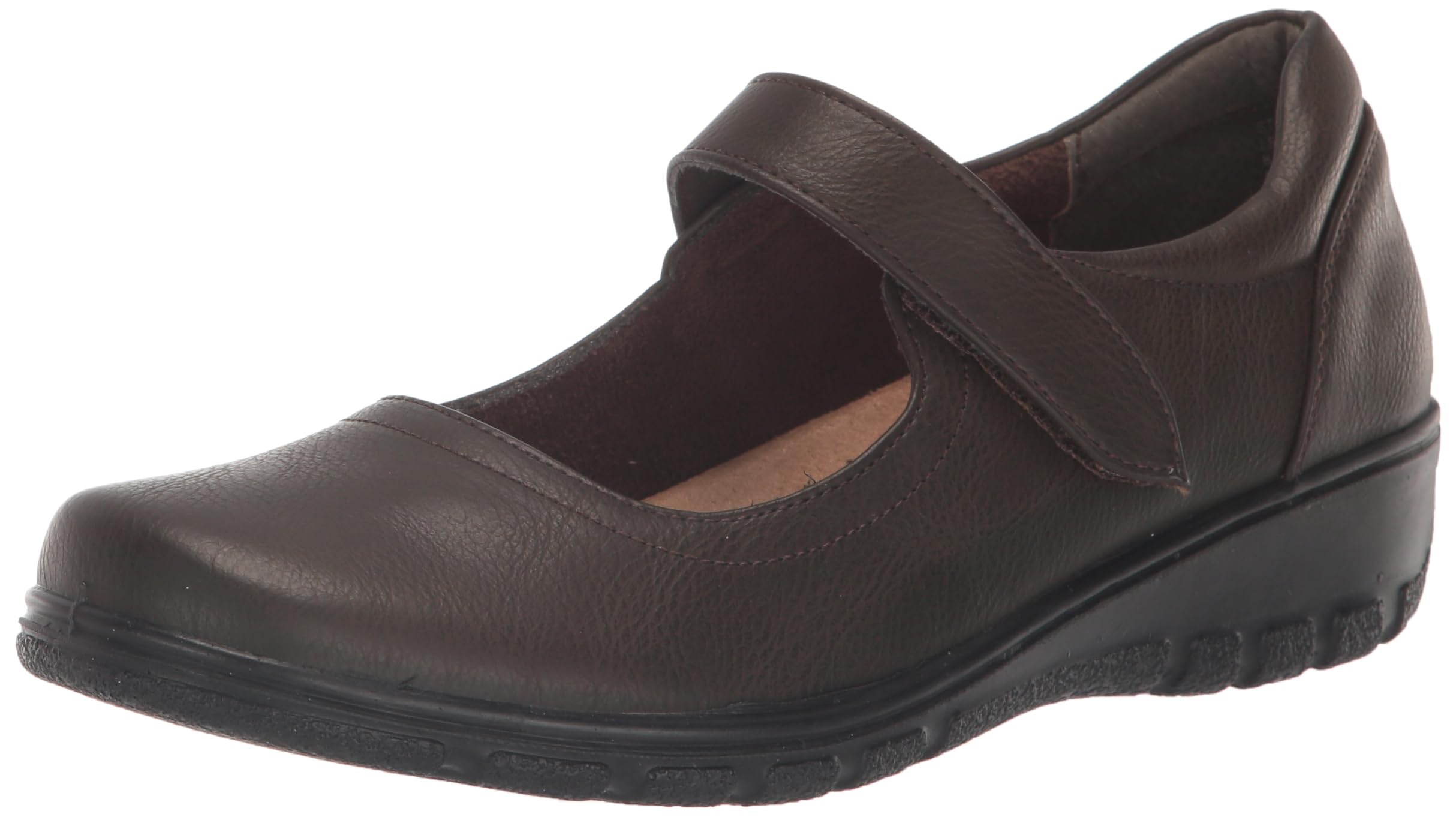 Chaussures plates Easy Street Archer finitions soignées marron - 8