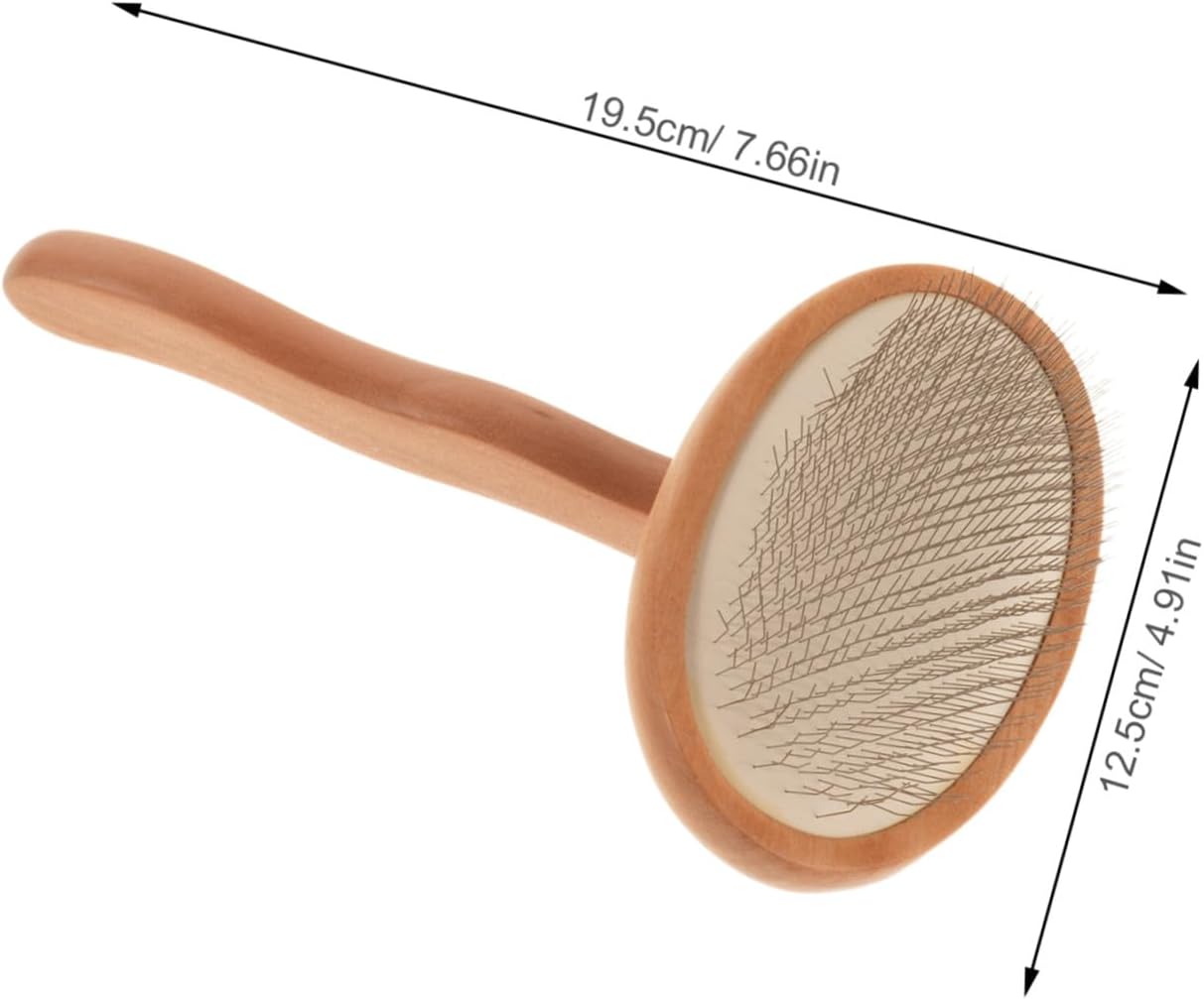 Needle Felting Wool Carding Brush Tool for Creatives, Wood Metal