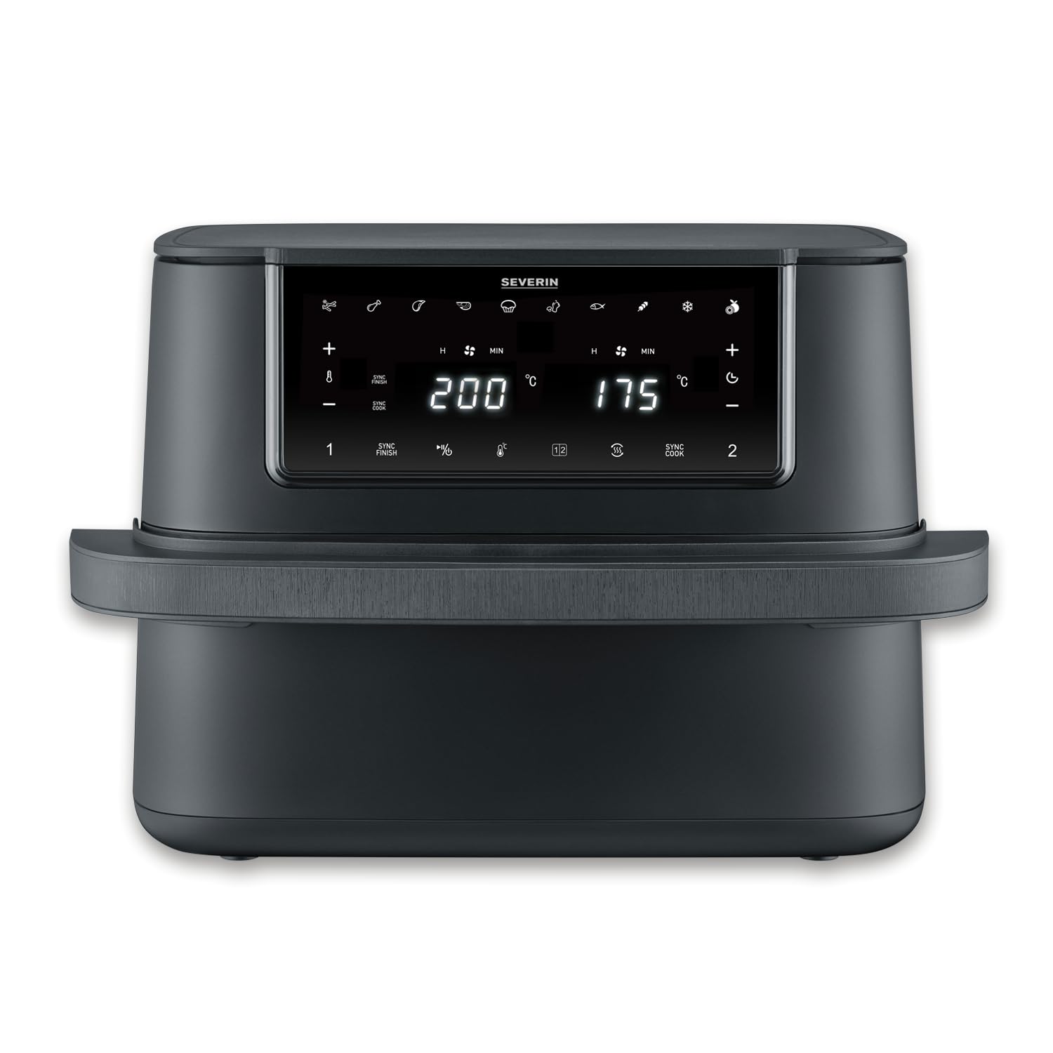 Friteuse à air chaud Black Line Flex mini four cuisson saine cuiseur