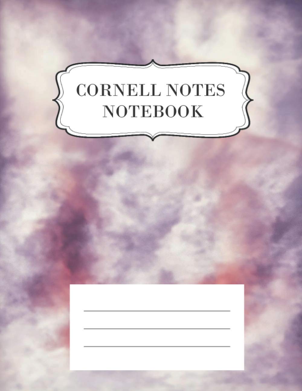 Cornell Notes Notebook: 100 Pages of Cornell Note Paper for Taking Notes, College Ruled Notebook, 8.5 X 11, University, College Ruled Composition Notebook