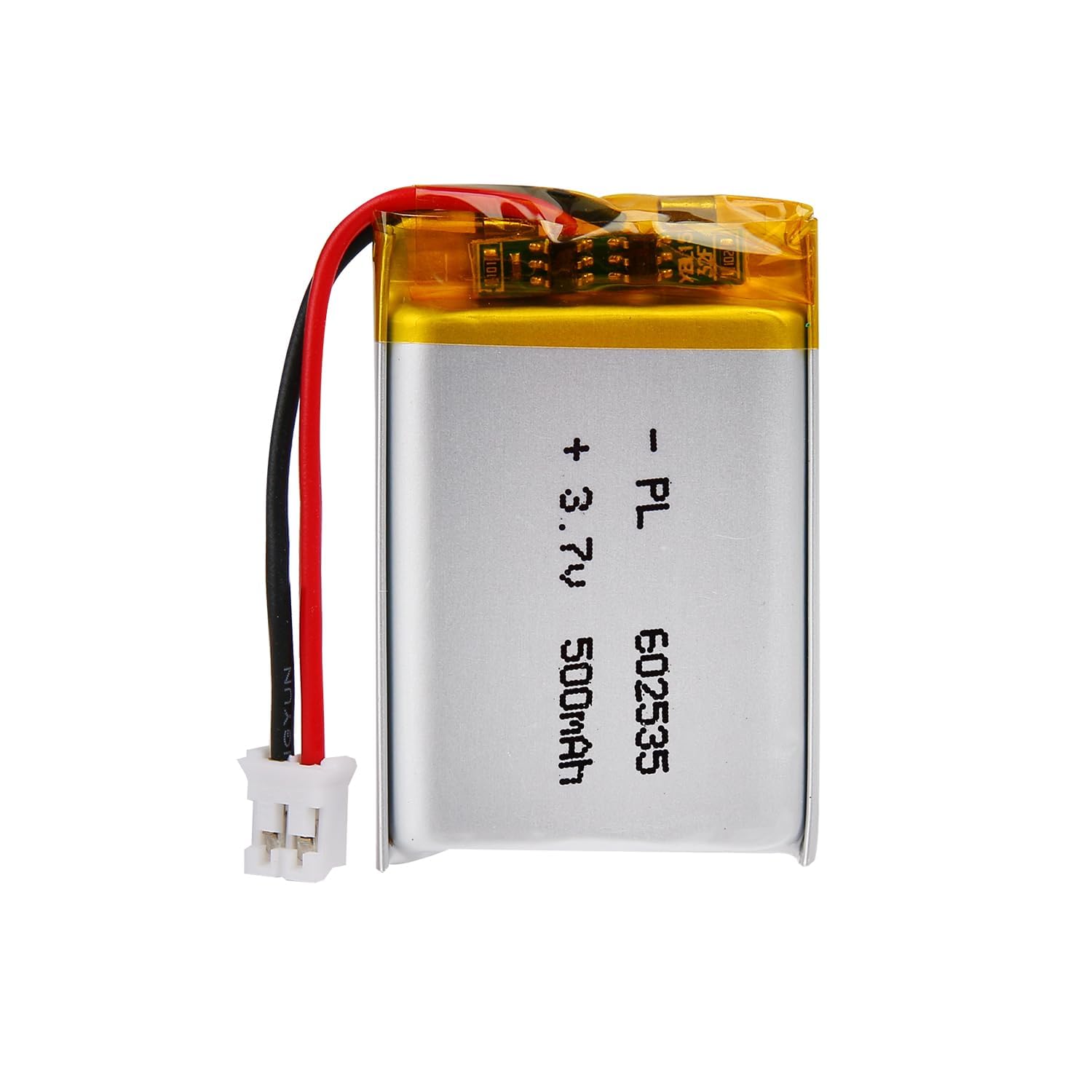 Batería Lipo 3.7V, 380mAh 702030 a Iones de Litio con conexión 2P-PH con Paso 2,0 mm — view 12