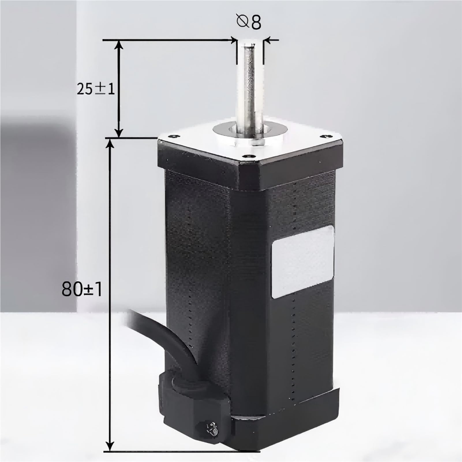 NEMA17 Schrittmotor 2,5 A Zweiphasen-Vierdraht-3D-Druckzubehörmotor Schrittmotor