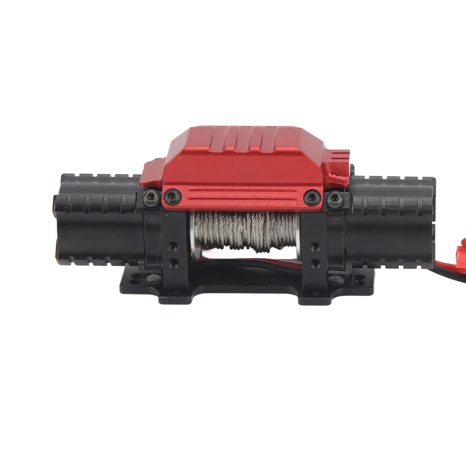 Karlak RC Podwójny Silnik Wciągarka, Premium Aluminium Stop Projekt (Black)
