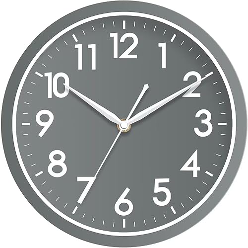 Miniatura 13 de AKCISOT Reloj de Pared de 14 Pulgadas, Relojes de Pared Grandes Bohemios a Batería Sin Tic Tac, Reloj Grande Silencioso Moderno Decorativo para Sala