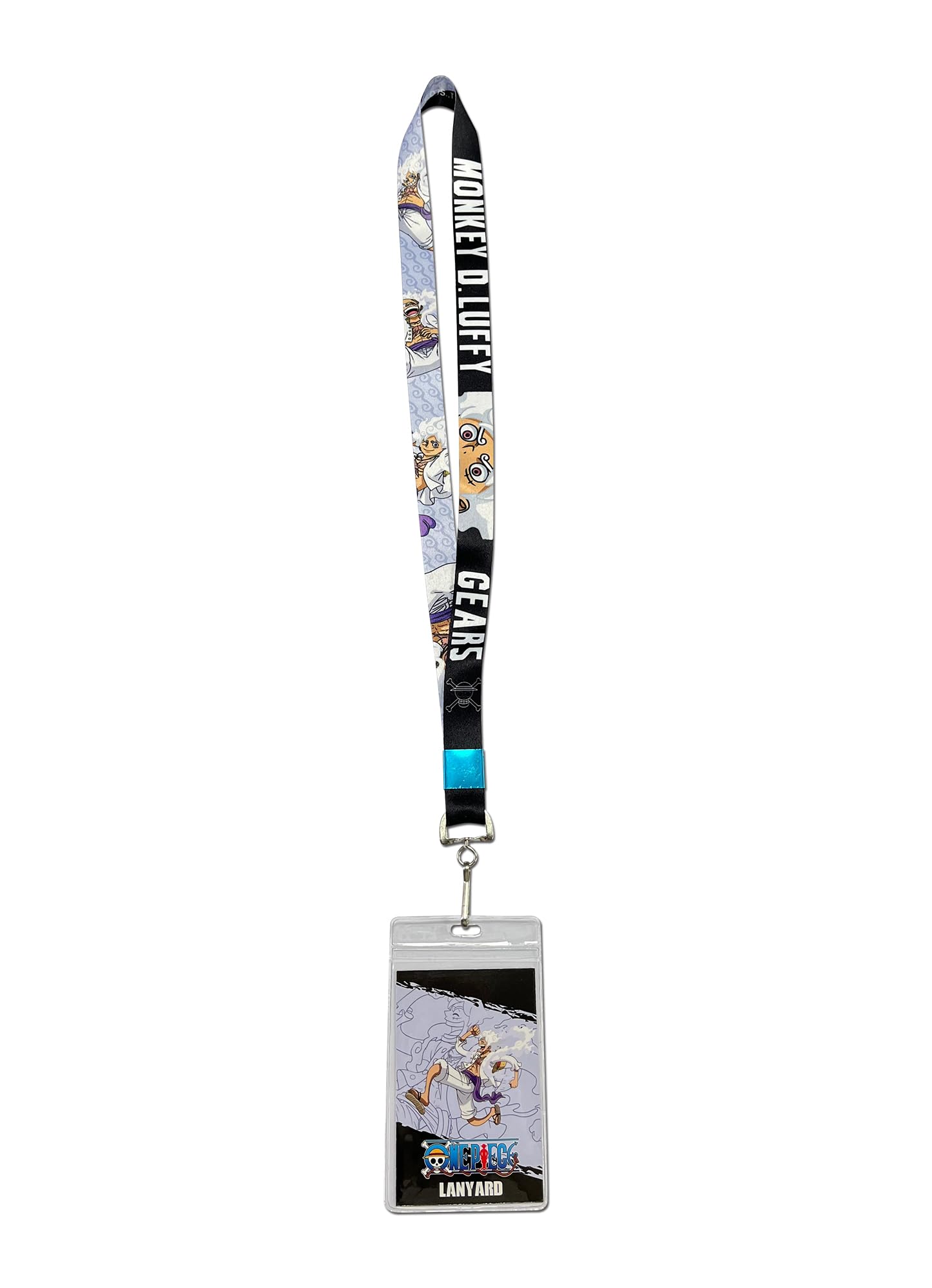 One Piece - Monkey D. Luffy Gear 5 with Eyes Art Lanyard