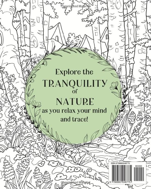 Trace and Explore: A Relaxing Tracing Book: Peaceful Tracing to Find Tranquility - Image 2