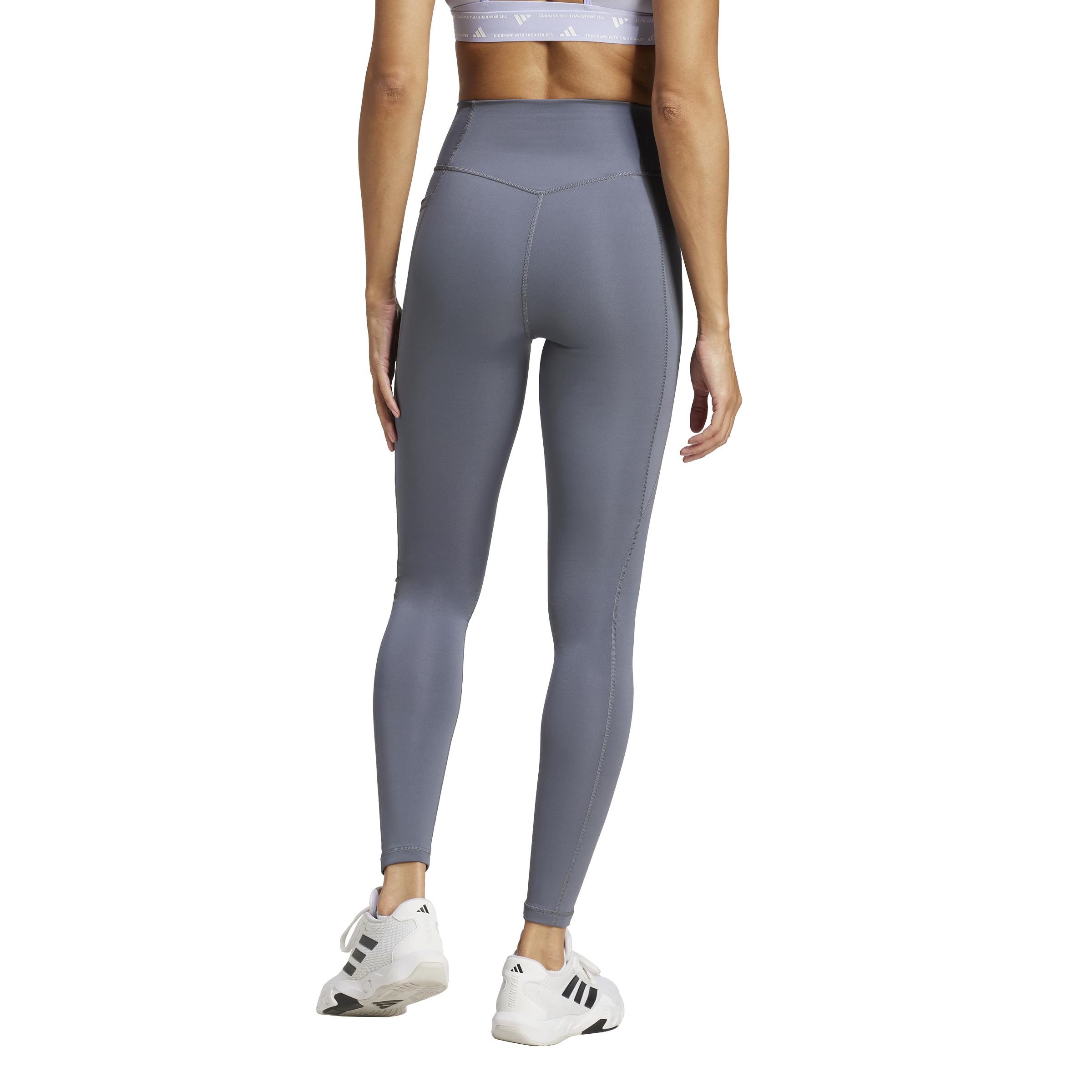adidas Optime Essentials Stash Pocket Full-length Training Leggings - Leginsy Kobiety