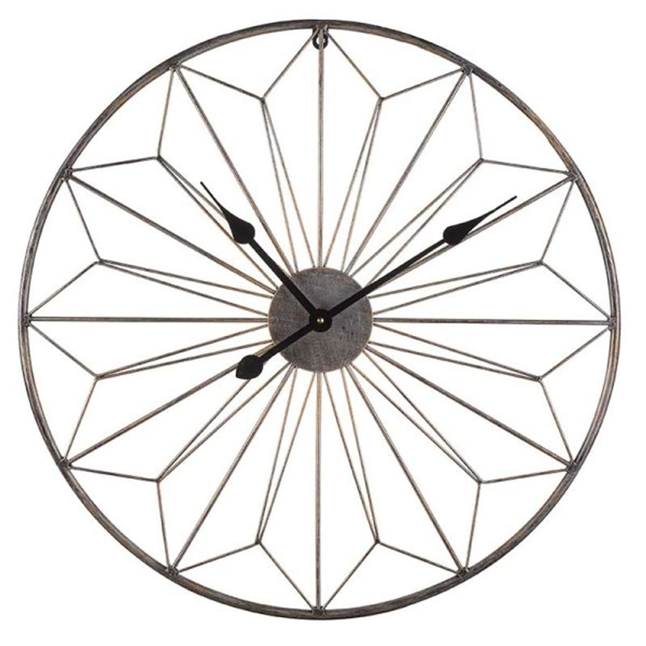 Smart Garden Bronze Outside In Ashbourne Wall Clock - 60Cm