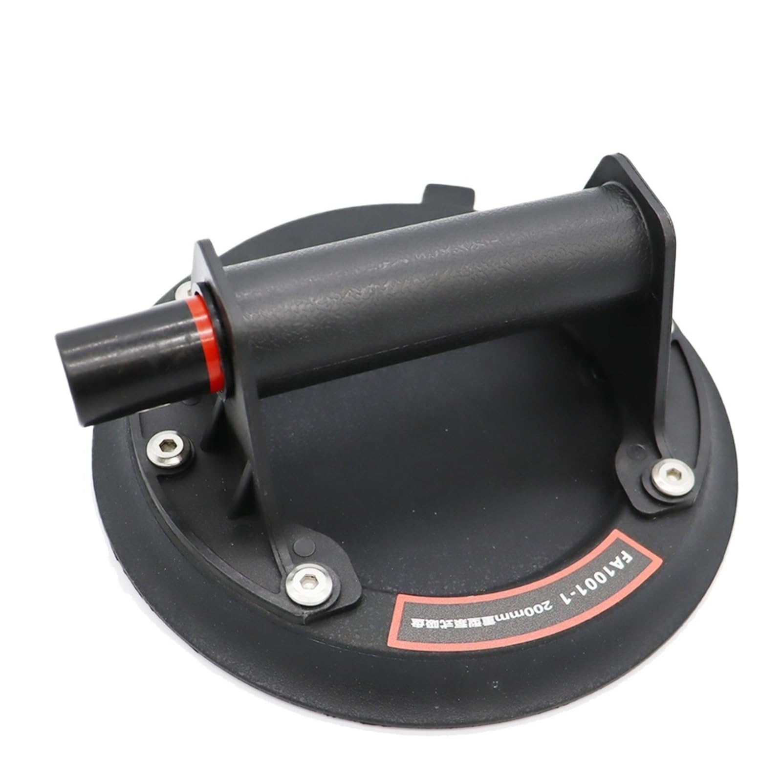 Zxzzas Nero Vacuum Suction Cup, Vibrating Suction Cup For Tiles Granite S Sucker 8 Inch Professional Vacuum Strong Suction Cups 250Kg Bearing Vacuum Lifter(Nero)