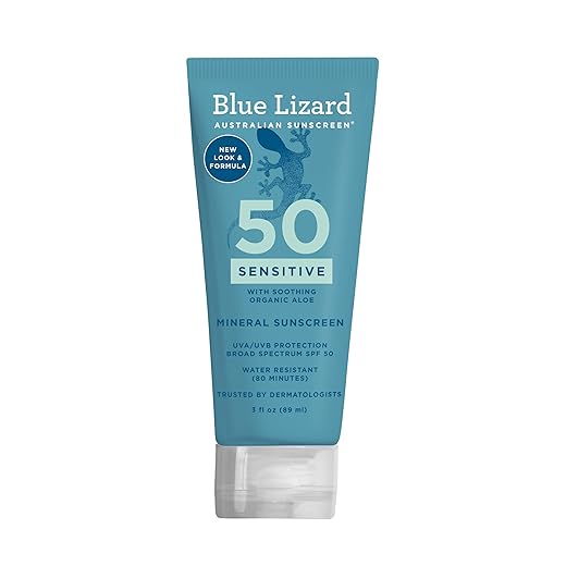 Blue Lizard Sensitive Mineral Sunscreen SPF 50+