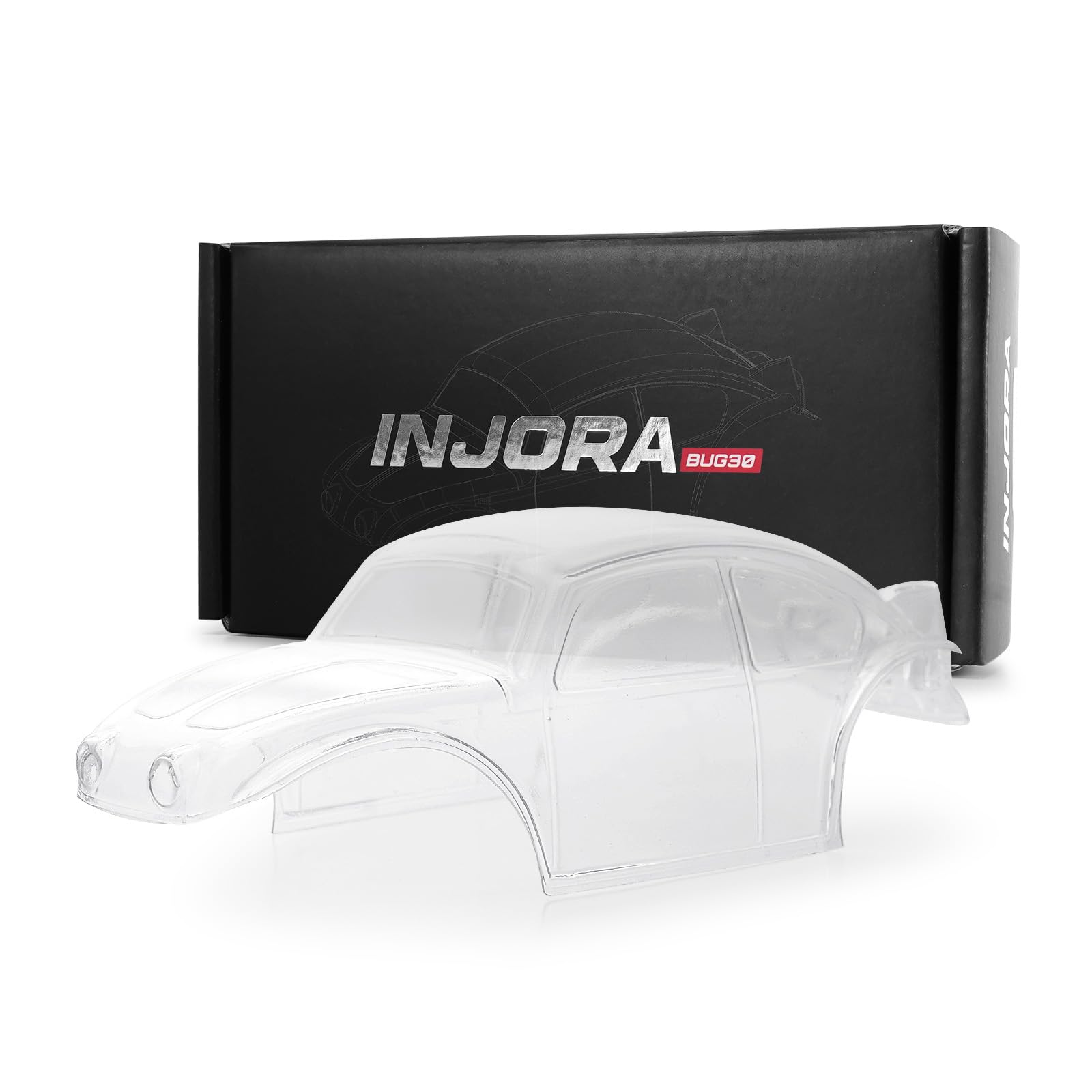 INJORA BUG30 Body Shell with Mount for 1/30 Axial SCX30 โ image 1