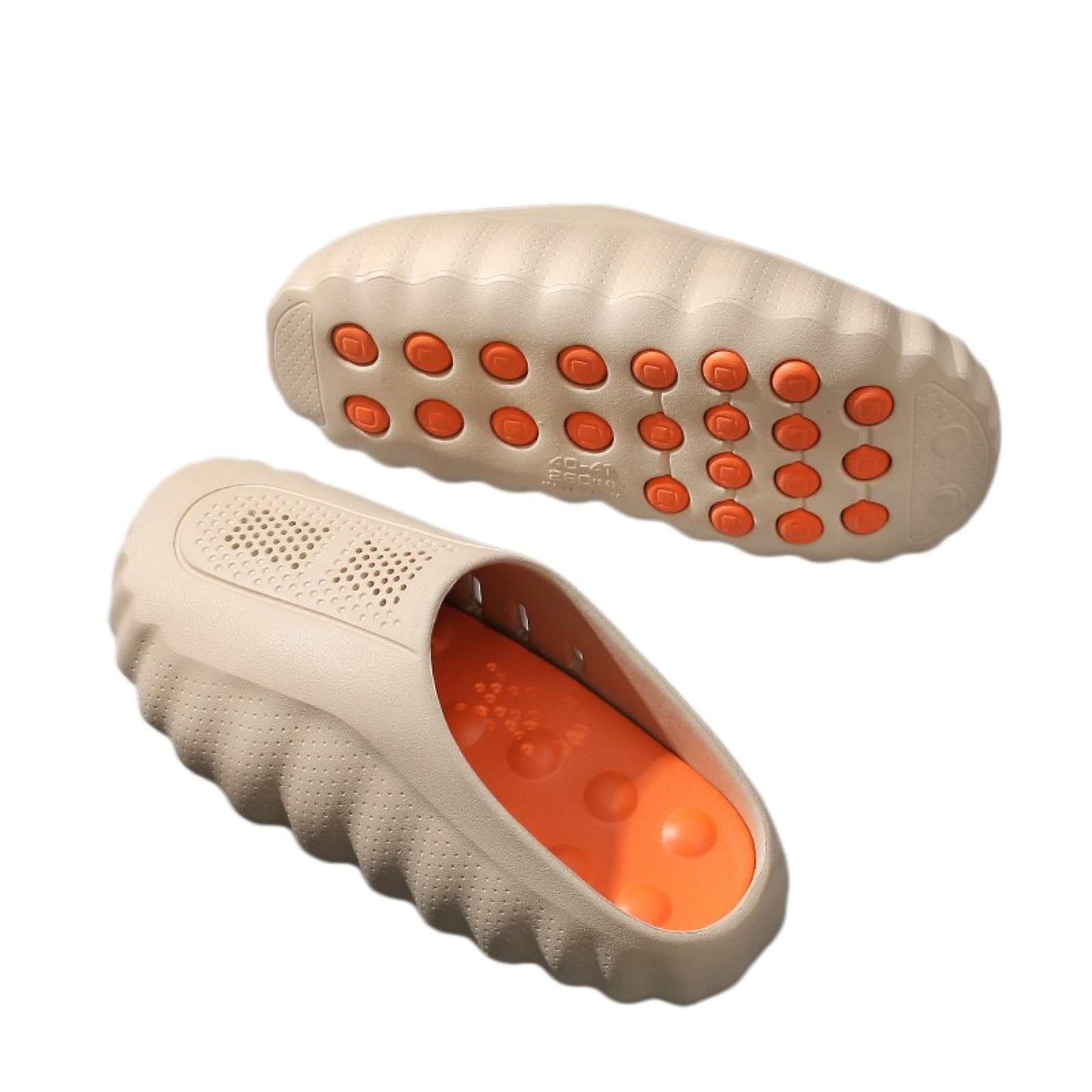 EVA Gartenclogs Unisex mit Massage-Fußbett, rutschfeste Sohle