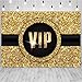 8x6ft VIP Backdrop Gold Black Glitter Photography Background Star Catwalks Stage Red Carpet Event Decorations Celebrity Activity Party Banner Kids Birthday Portrait Photo Booth Props