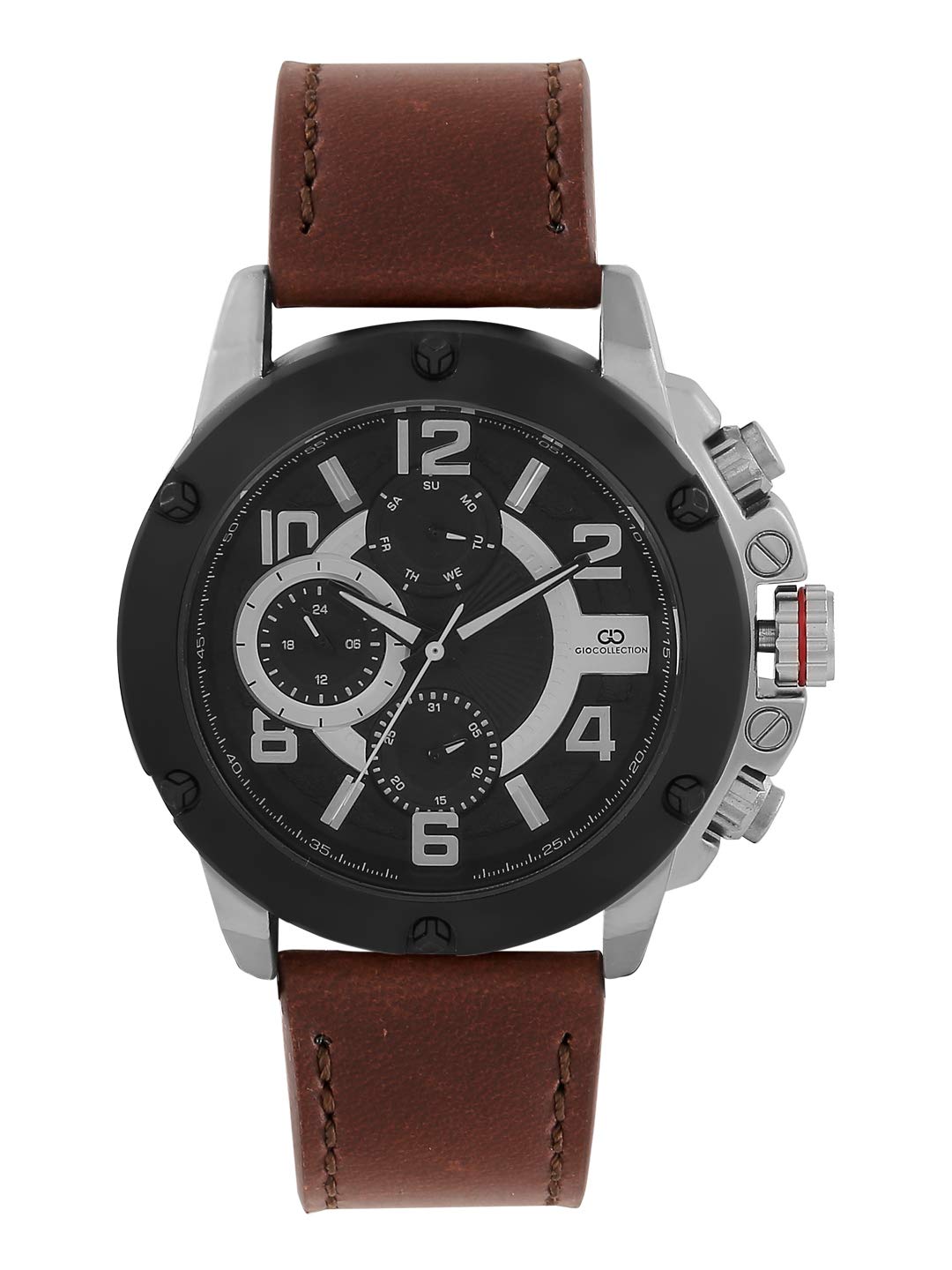 Gio Collection Multifunctional Black Dial Mens Watch (B081QJNPYT) Amazon Price History, Amazon Price Tracker