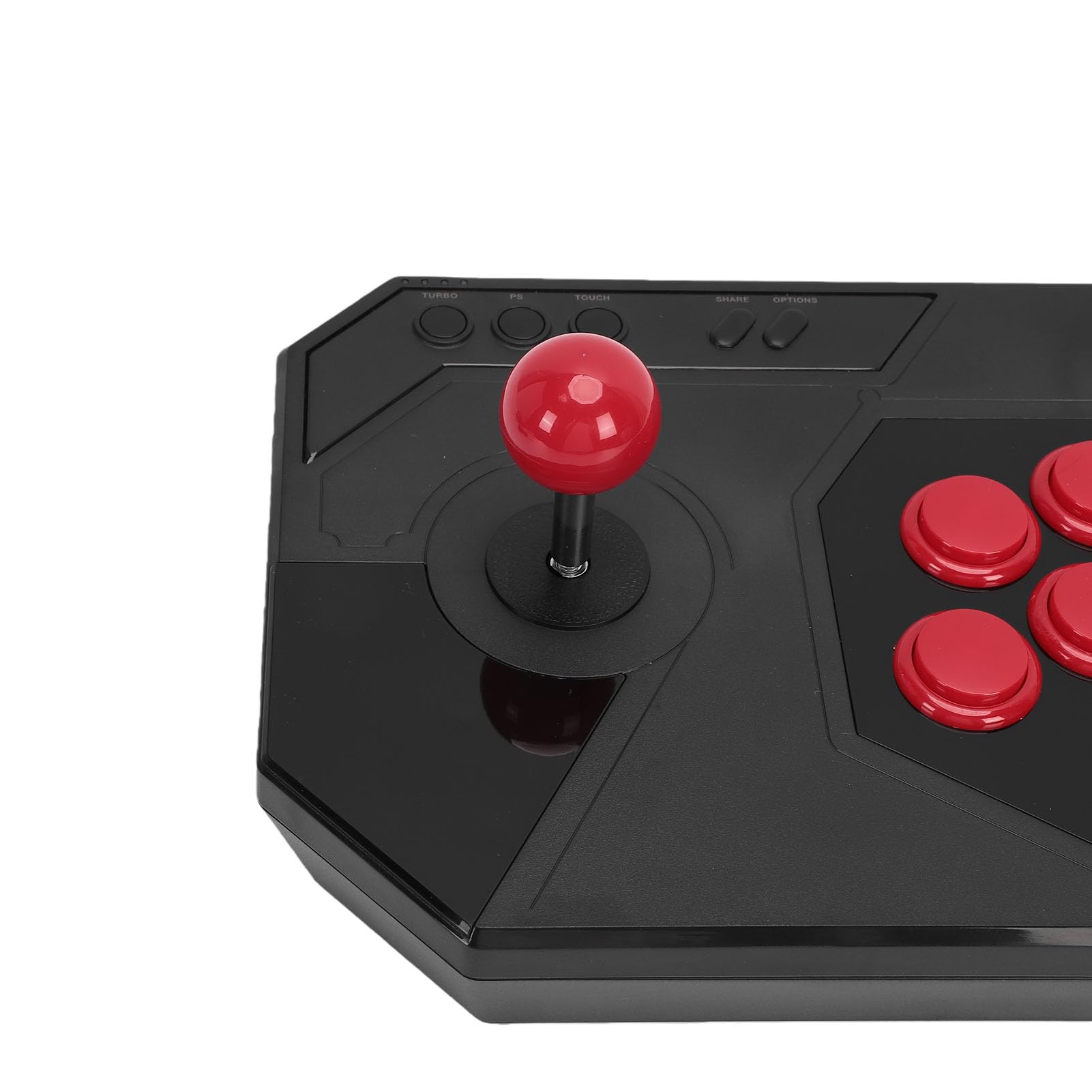 Zunate Fighting Stick con 3 Modos de Joystick, Funciones, Controlador de PC Liviano y Ergonómico, Plug Play Tipo C, Joystick + Diseño de 8 Botones para Juegos de Lucha